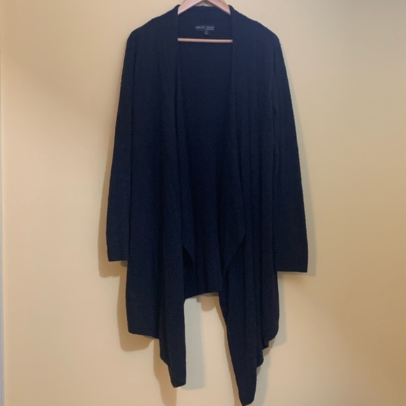 Barefoot Dreams | CozyChic Lite Island Open Front Waterfall Wrap Cardigan L/XL - Picture 3 of 16